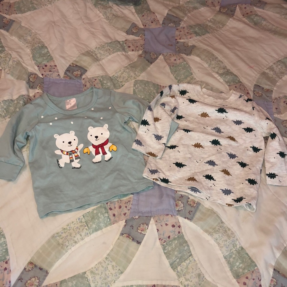 0-3 month baby tops